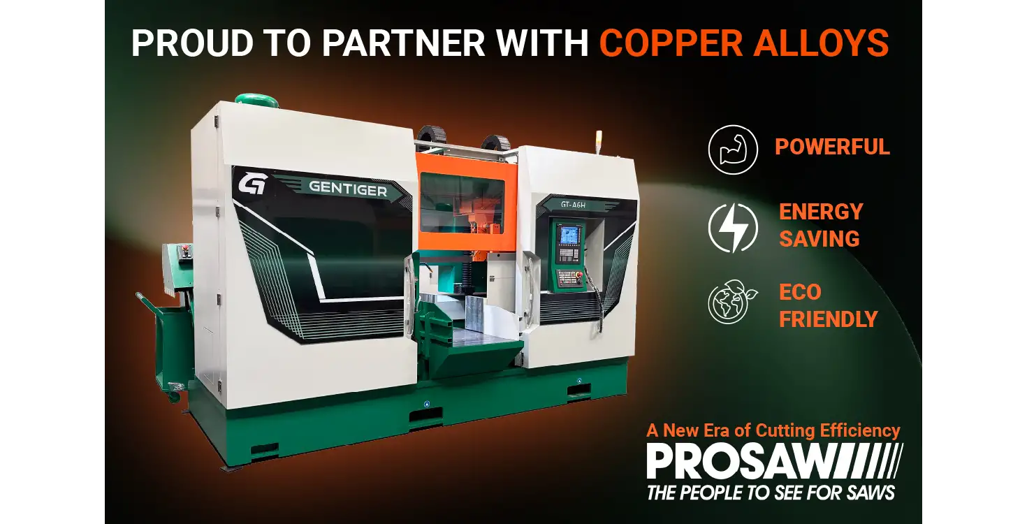 Gentiger Delivers Precision and Performance for Copper Alloys
