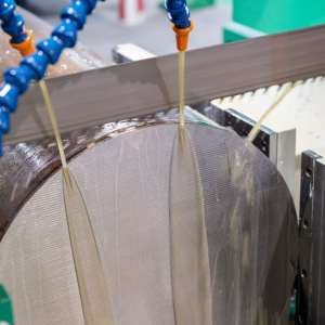 Gentiger cutting close up